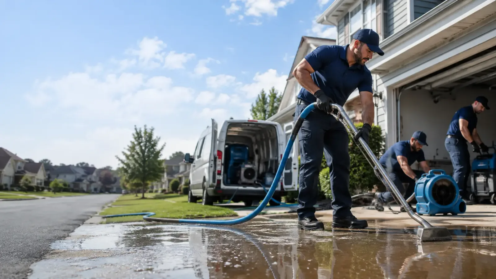 Flood Damage Restoration in Nevis, MN
